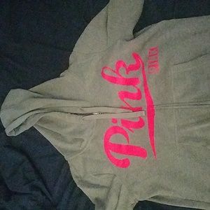 PINK hoodie size lg